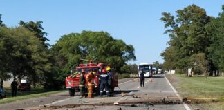 Otro joven pierde la vida en la ruta 158. Los pueblos lloran las perdidas de Ezequiel y Fabricio.