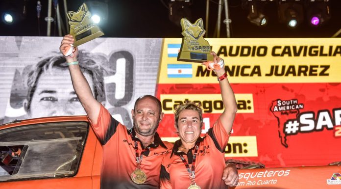 LOS CAVIGLIASSO SIGUEN HACIENDO HISTORIA: MONICA Y CLAUDIO CAMPEONES DEL SARR 2021