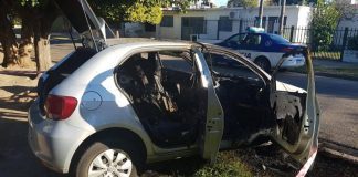 UNA MUJER MURIO LUEGO DE PRENDER FUEGO EL AUTO DE SU EX NOVIO