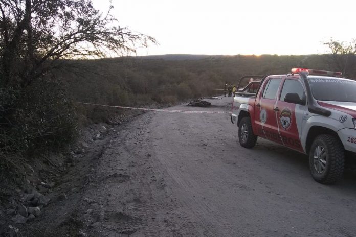 DOS AMIGOS CHOCARON DE FRENTE CON SUS MOTOS. UNO FALLECIO EL OTRO SE ENCUENTRA GRAVE