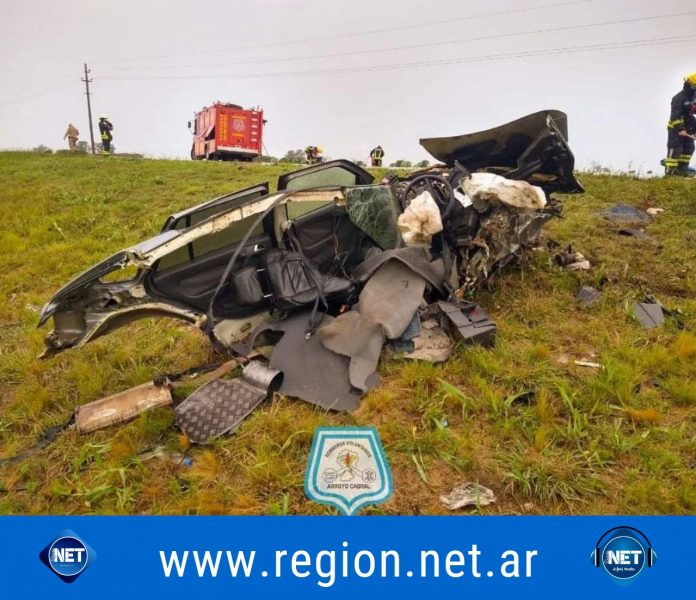 ACCIDENTE FATAL EN RUTA 158 ALTURA ARROYO CABRAL