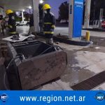 DESPISTE, VUELCO Y MILAGRO EN UNA ESTACIÓN DE SERVICIO DE ALCIRA GIGENA