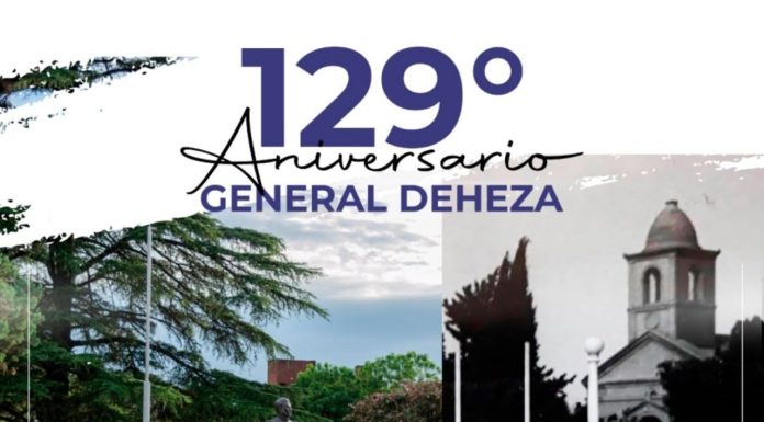 ACTIVIDADES PARA FESTEJAR LOS 129 AÑOS DE GENERAL DEHEZA