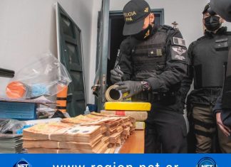 FPA INCAUTÓ MÁS DE 22.000 DOSIS DE COCAÍNA DE ALTA PUREZA Y DETUVO A TRES EXTRANJEROS