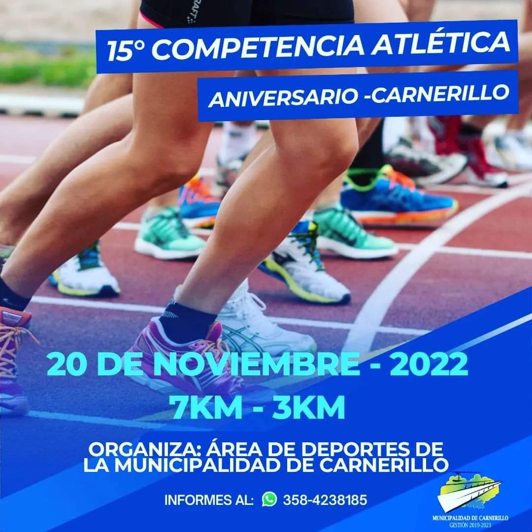 15° Competencia atlética Aniversario Carnerillo