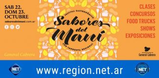 SABORES DEL MANÍ: 22 Y 23 DE OCTUBRE EN EL PREDIO DE LA ESTACIÓN DEL FERROCARRIL