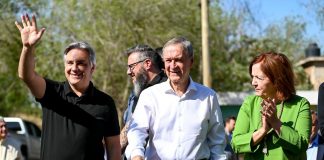 OBRA DE PAVIMENTO: LLARYORA Y SCHIARETTI INAUGURARON 10 KILÓMETROS DE ASFALTO