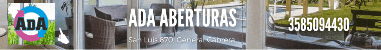 ADA Aberturas de aluminio General Cabrera