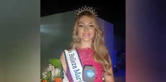 La Miss Belleza Marina Argentina, Michelle Biolé fue jurado en la Fiesta Provincial del Zapallo en Las Perdices