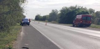 Ruta trágica: murió un hombre de 33 años al accidentarse en moto sobre ruta 158 en Arroyo Cabral