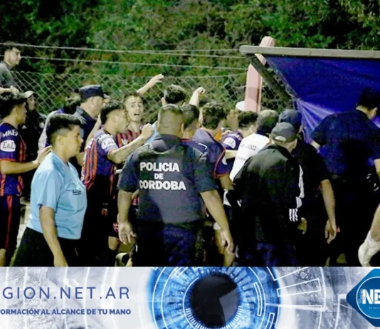Guerra de hinchadas en Las Perdices: violencia y suspensión en el fútbol provincial