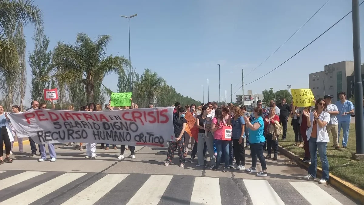 Villa María médicos protesta salud