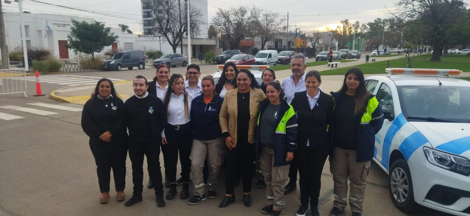 Juárez Celman recibe 11 vehículos para fortalecer la seguridad ciudadana