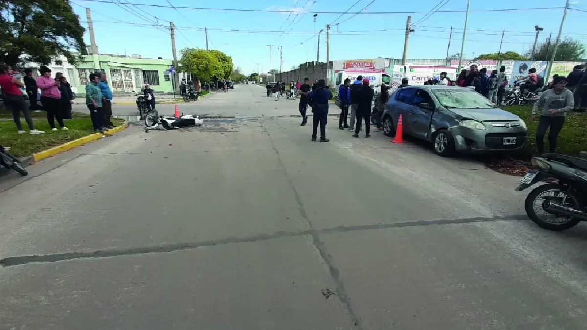Sin casco: Muere un joven de 20 años en un accidente de moto en Rio Cuarto