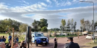 Gral. Cabrera y Gral. Deheza recibieron camionetas para la Patrulla Rural