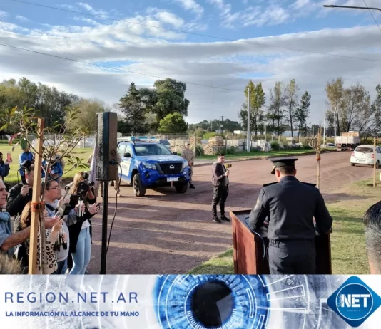 Gral. Cabrera y Gral. Deheza recibieron camionetas para la Patrulla Rural