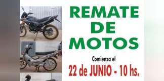 Subastarán 19 motos a partir de los $10.000 ¿Cómo participar en el remate virtual que realizará Municipalidad de General Cabrera?