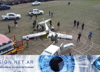 [VIDEO] Tragedia aérea en Chaco: dos muertos al caer una avioneta en plena feria Agronea