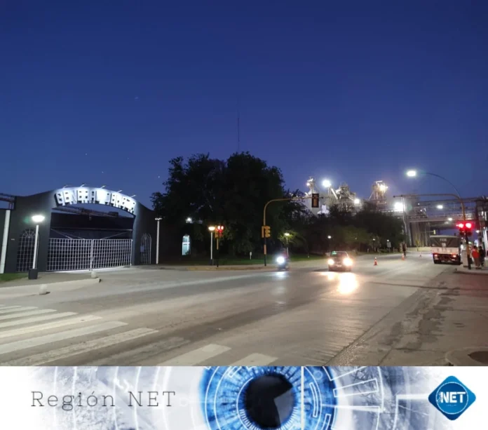General Deheza estrena luminarias LED sobre la Ruta Nacional 158