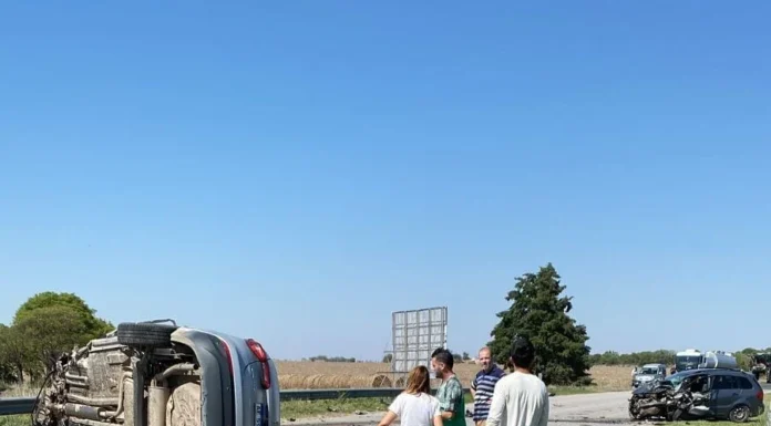 Muere un remisero en un choque frontal en la ruta 10 cerca de Pampayasta Sud