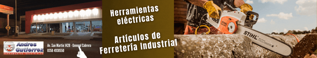 Andrés Gutiérrez herramientas industriales stihl