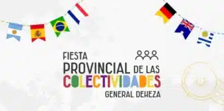Se viene la 33° Fiesta Provincial de las Colectividades en General Deheza