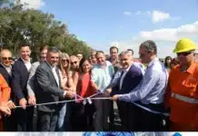 Ruta Provincial 10: Llaryora Inauguró Pavimentación entre Las Perdices y Punta del Agua