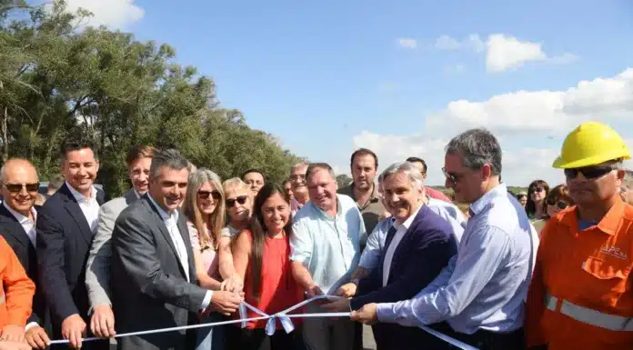 Ruta Provincial 10: Llaryora Inauguró Pavimentación entre Las Perdices y Punta del Agua