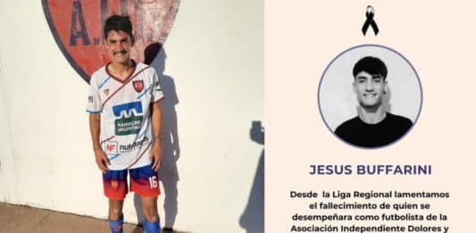 Tragedia en General Cabrera: futbolista de 23 años encontrado sin vida tras riña callejera Jesús Buffarini