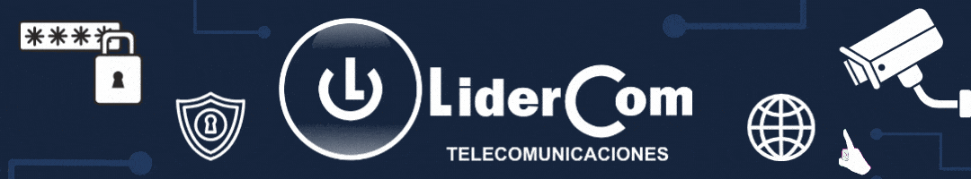 LiderCom telecomunicaciones, cámaras, seguridad, internet