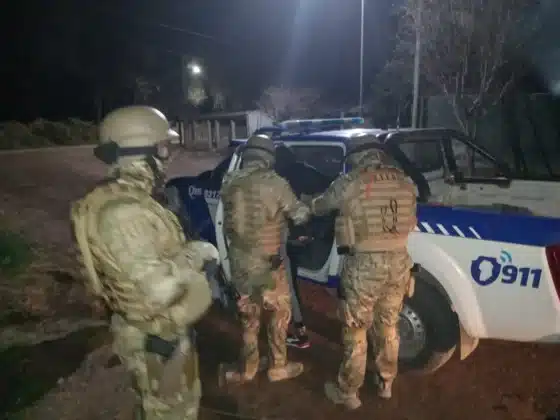 Allanamientos en General Cabrera: dos detenidos y secuestro de varios objetos robados en la zona