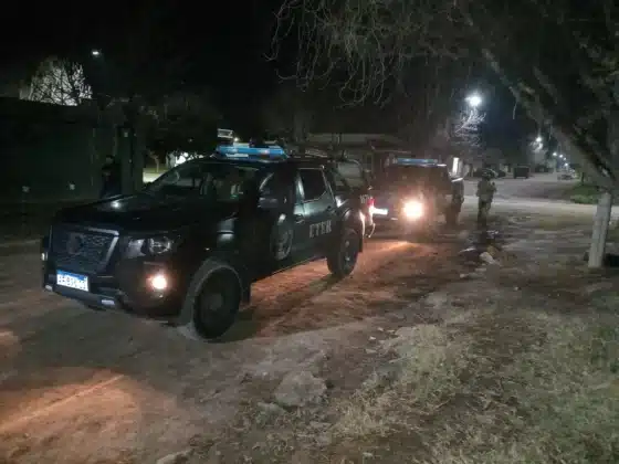 Allanamientos en General Cabrera: dos detenidos y secuestro de varios objetos robados en la zona