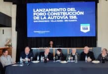 En General Deheza se lanzó el Foro para la Construcción de la Autovía 158, con la presencia de líderes regionales