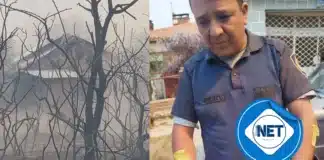 Policía héroe rescata a abuela de 80 años de un incendio en San Esteban