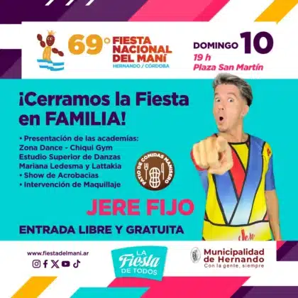 Se aproximan los eventos centrales de la 69° Fiesta Nacional del Maní en Hernando