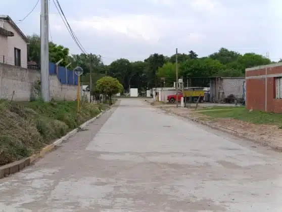 Carnerillo avanza: Inauguran la primera etapa de asfalto en Barrio Gigena