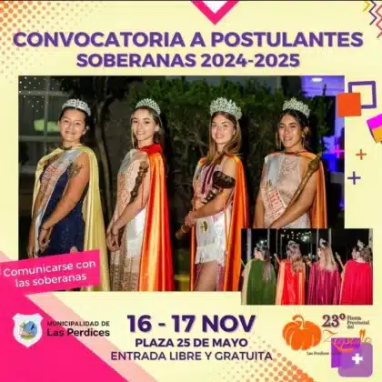 Ya llega la Fiesta Provincial del Zapallo 2025 en Las Perdices