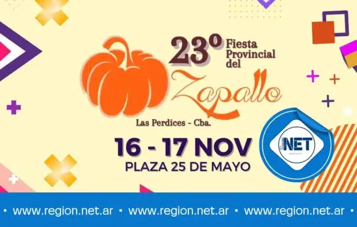 Ya llega la Fiesta Provincial del Zapallo 2025 en Las Perdices