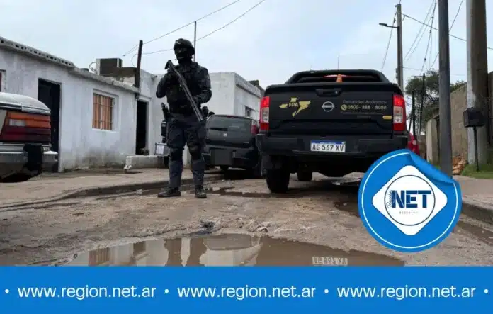 Megaoperativo en Río Cuarto: Desarticulan organización narco con 12 detenidos