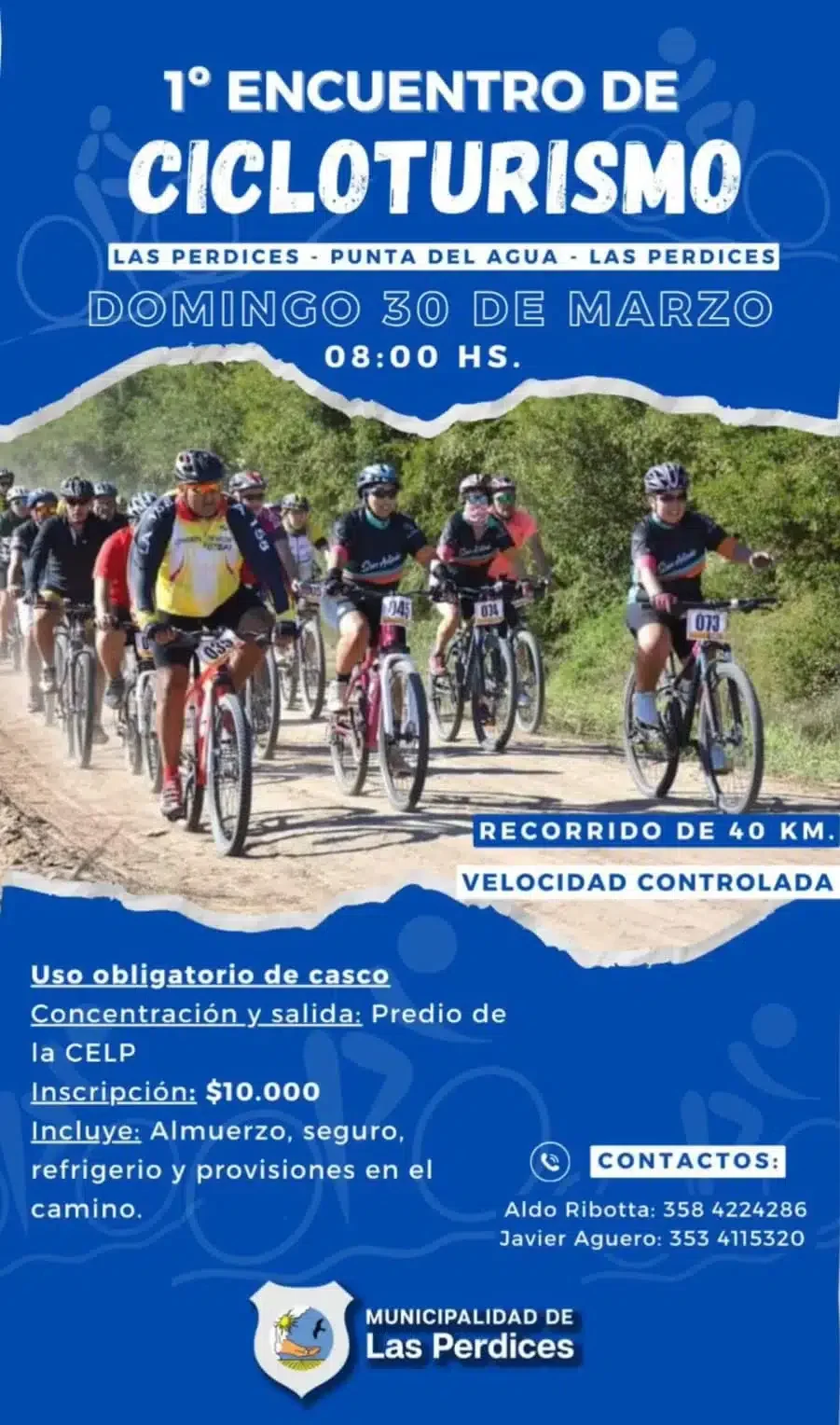 Cicloturismo Punta del Agua - Las Perdices 