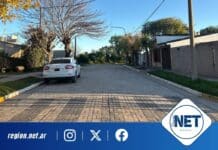 Dalmacio Vélez sigue transformándose: Avanza la obra de adoquinado en sus calles