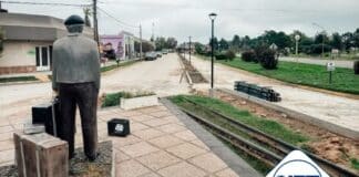 Carnerillo: avanza la pavimentación de la calle Santa Paula