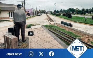 Carnerillo: avanza la pavimentación de la calle Santa Paula