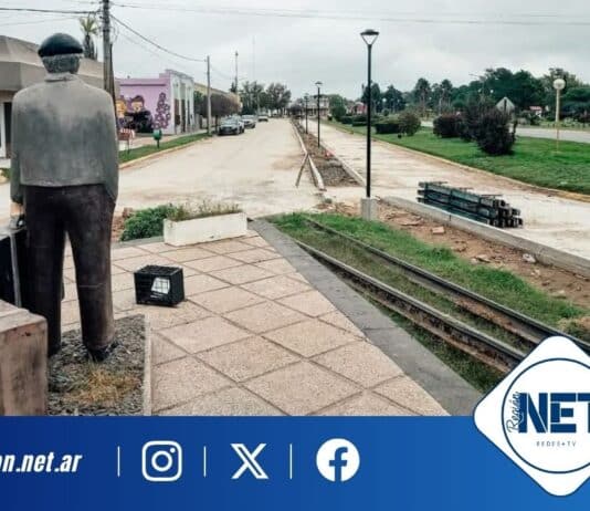 Carnerillo: avanza la pavimentación de la calle Santa Paula