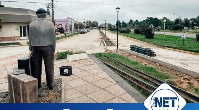 Carnerillo: avanza la pavimentación de la calle Santa Paula