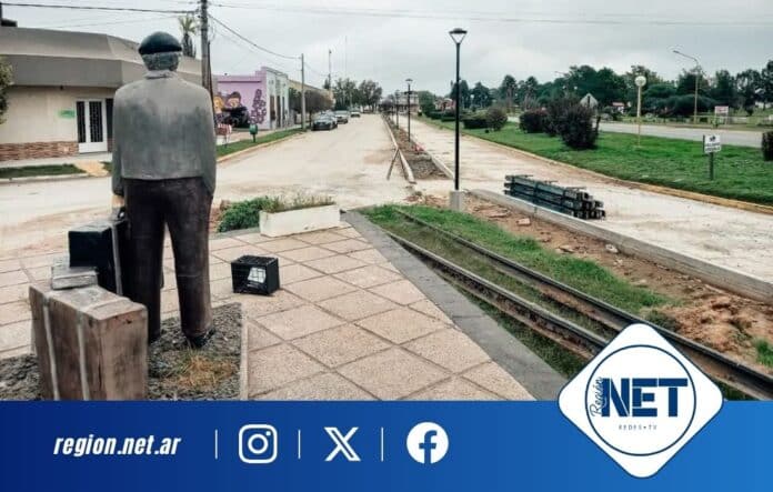 Carnerillo: avanza la pavimentación de la calle Santa Paula