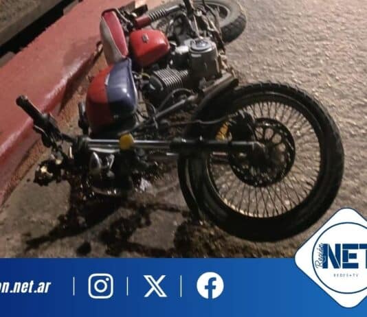 Río Cuarto: Murió un motociclista tras un fuerte choque en el Puente Carretero
