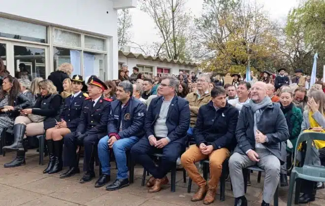 Con emoción y orgullo, General Cabrera celebró el 25 de Mayo y los 50 años del IPEA 291