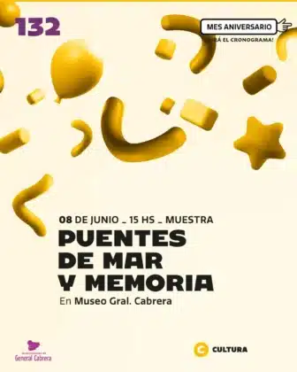General Cabrera celebra sus 132 años con un mes lleno de actividades para toda la familia