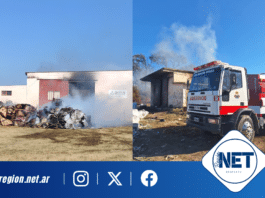 Incendio en dos depósitos de reciclaje en Las Perdices y Dalmacio Vélez en menos de 48 horas